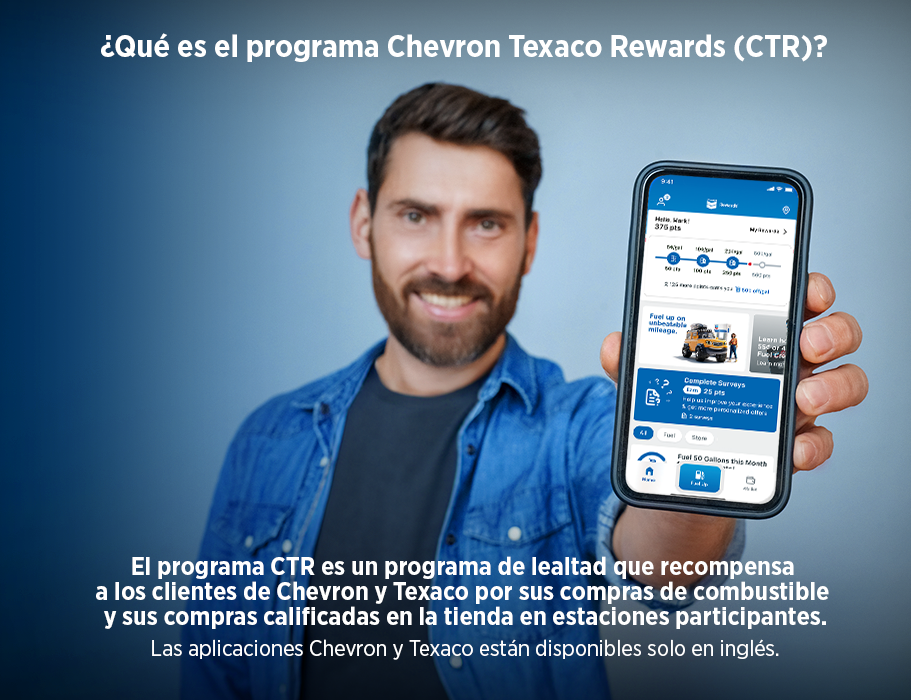 ¿Qué es el programa Chevron Texaco Rewards (CTR)?