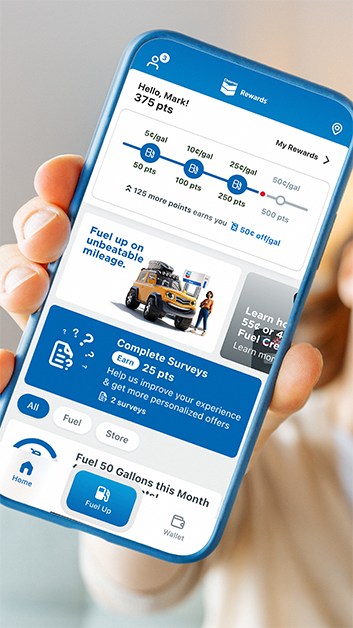 Chevron texaco rewards home page