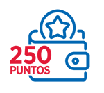 250 puntos
