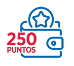 250 puntos