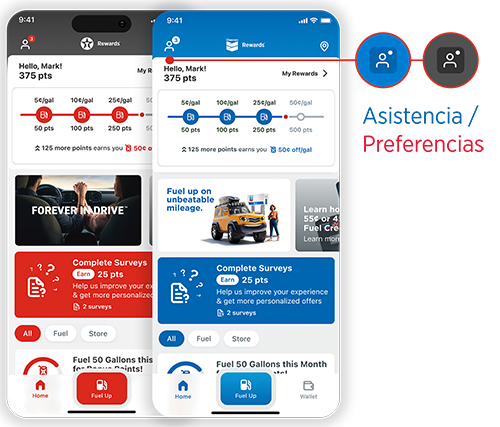 Asistencia/Preferencias